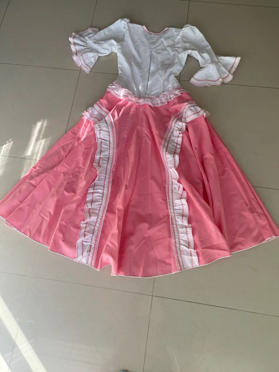 VESTIDO DE PRENDA GAÚCHA