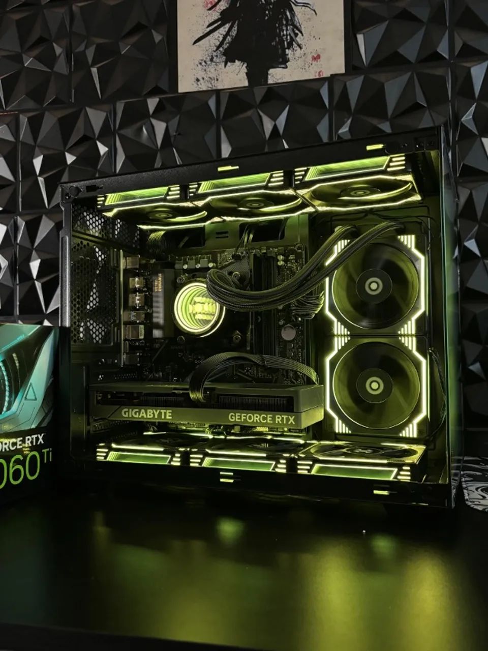 Pc gamer Ryzen 5 9600X com RTX 4060ti - Foto 5