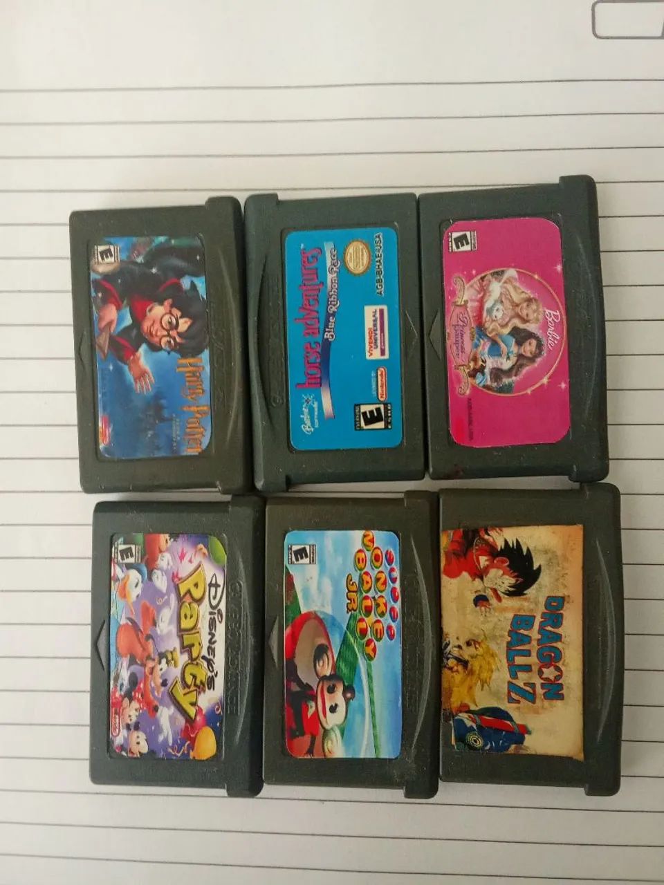 Cartuchos game boy 