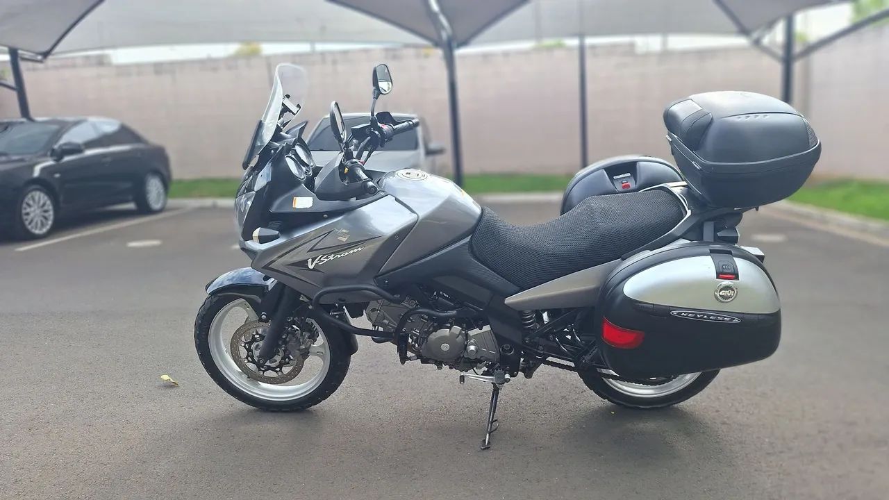 V-STROM DL 650 CINZA 2011 BAIXA KM - Foto 3