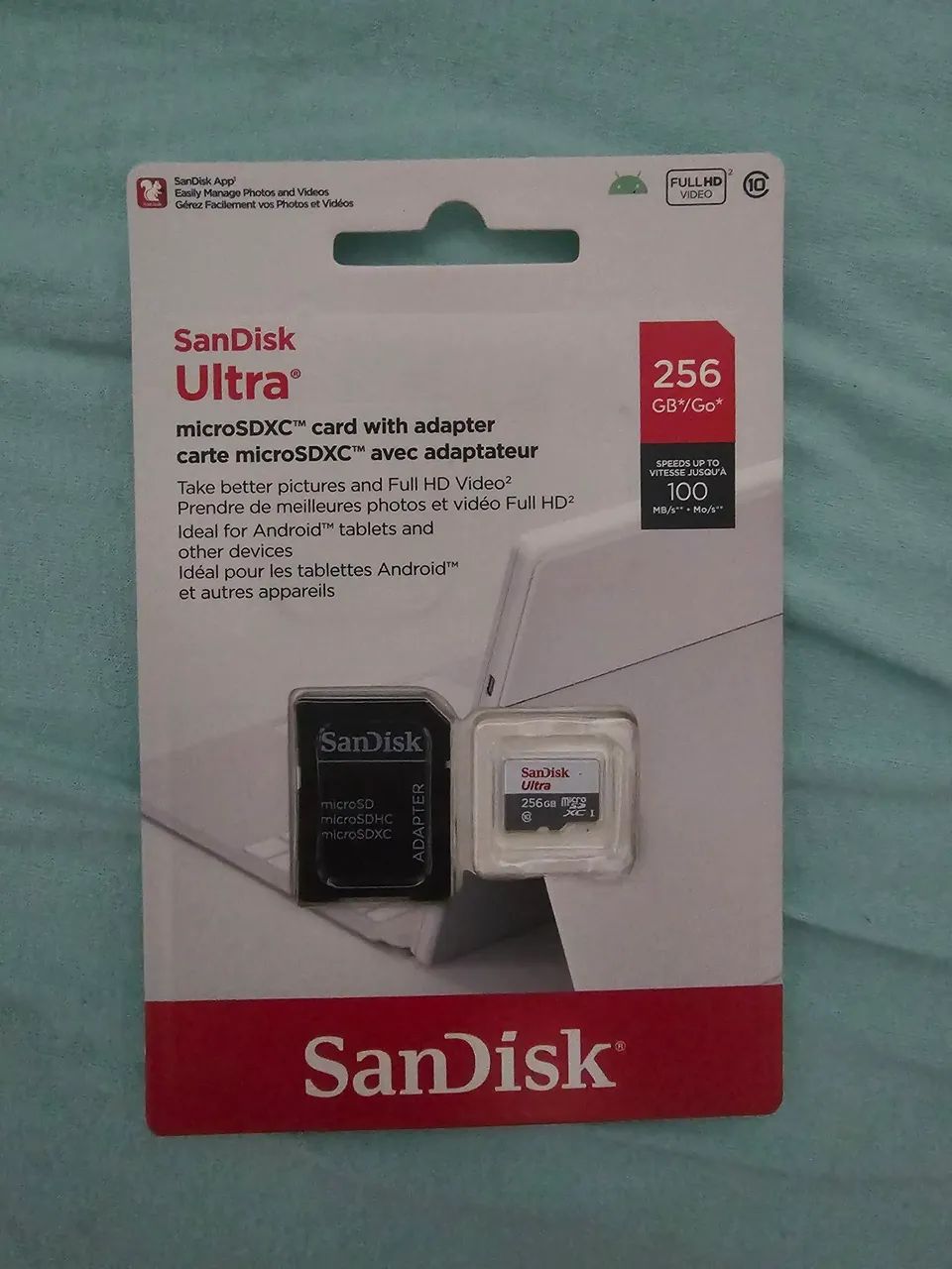Cartão Micro SD - 256GB