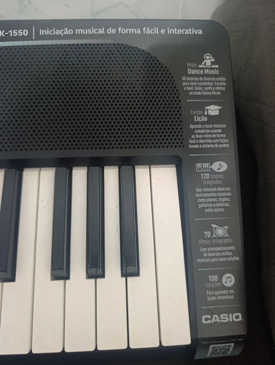 TECLADO CASIO CTK 1550 - Foto 3