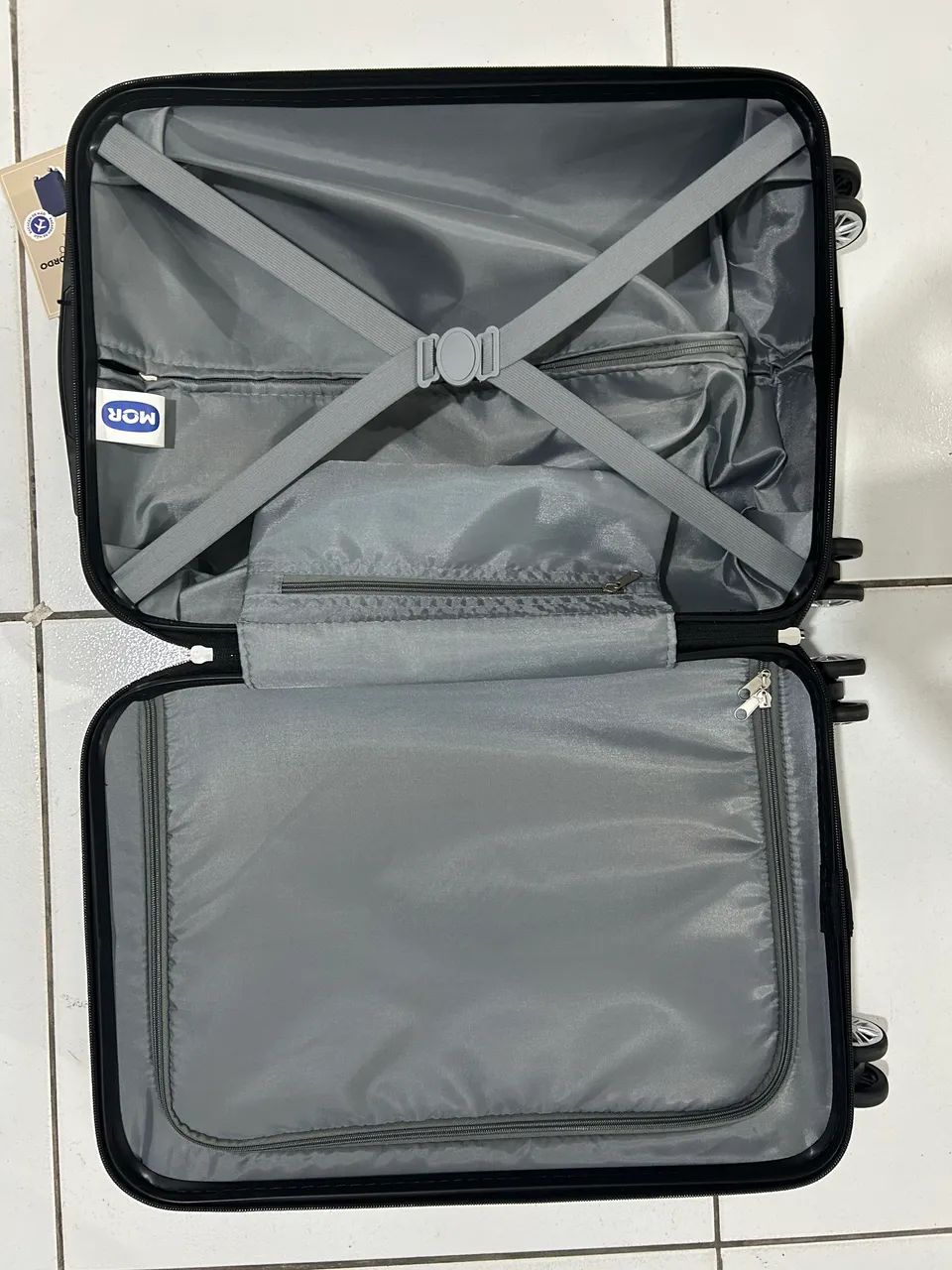 mala de bordo mor, 10kg cor azul - Foto 2