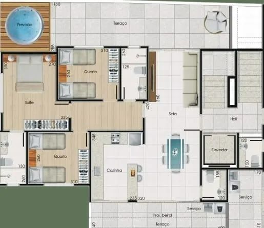 APARTAMENTO 03 QUARTOS NO LIBERDADE - Foto 2