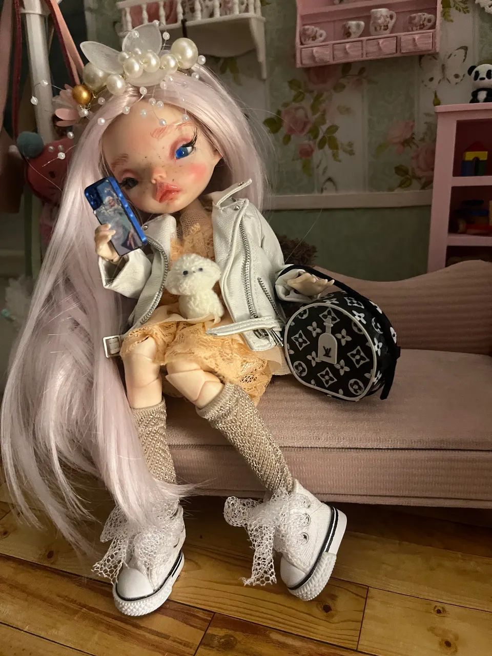 Boneca bjd  customizada Nana Rou - Foto 2