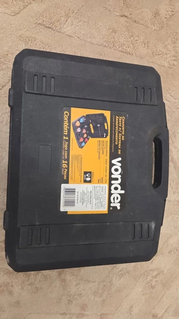 Conjunto de Teste para Sistema de Arrefecimento Vonder