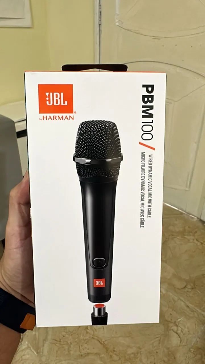 Microfone JBL PBM100 com fio  - Foto 2