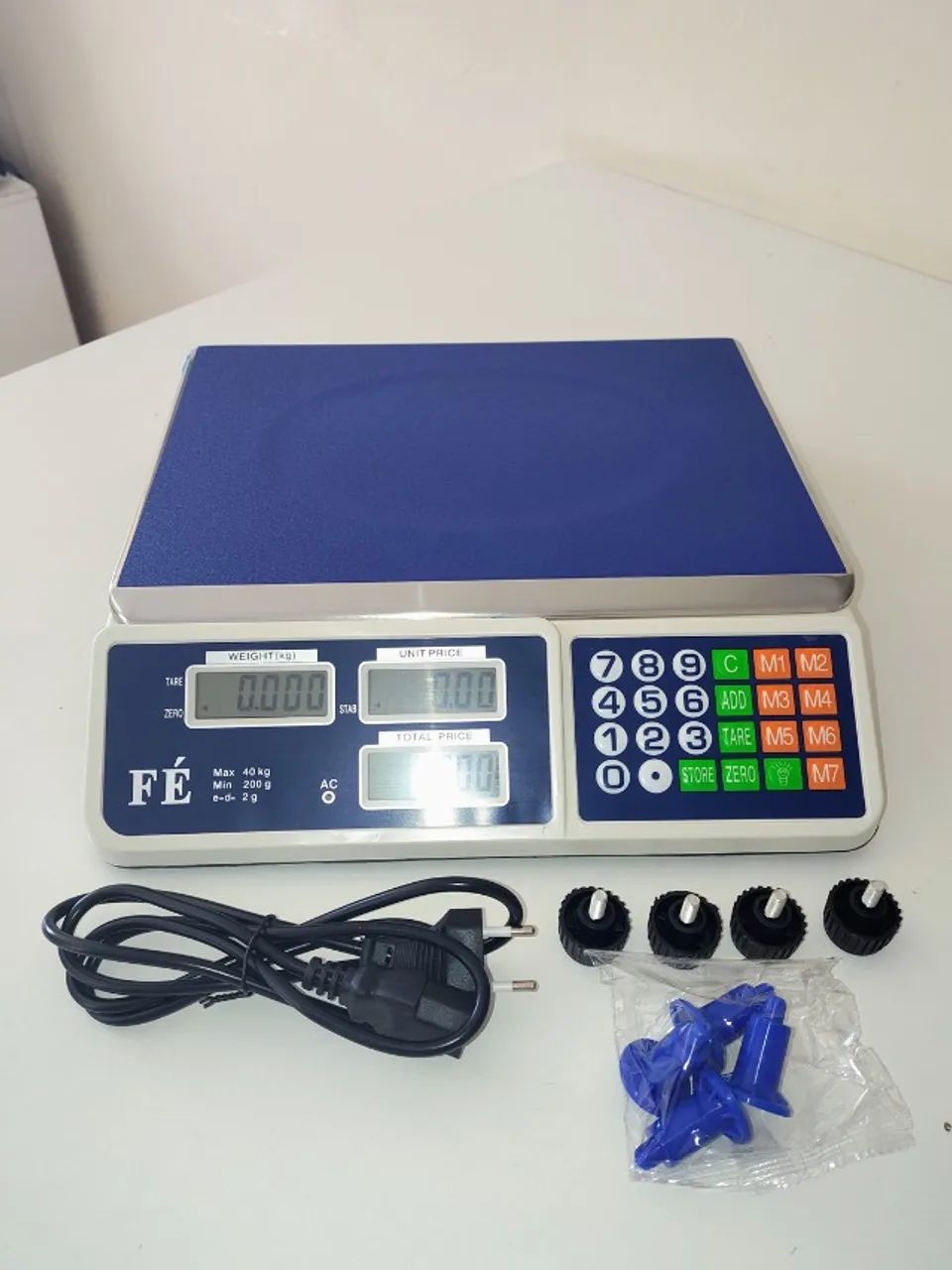 Balança Digital 40kg LED - Pronta Entrega para Feiras e Mercados Nova na Caixa - Foto 2