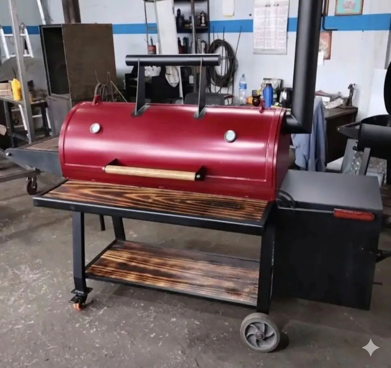 Churrasqueira pitsmoker profissional cap 100kg  - Foto 3
