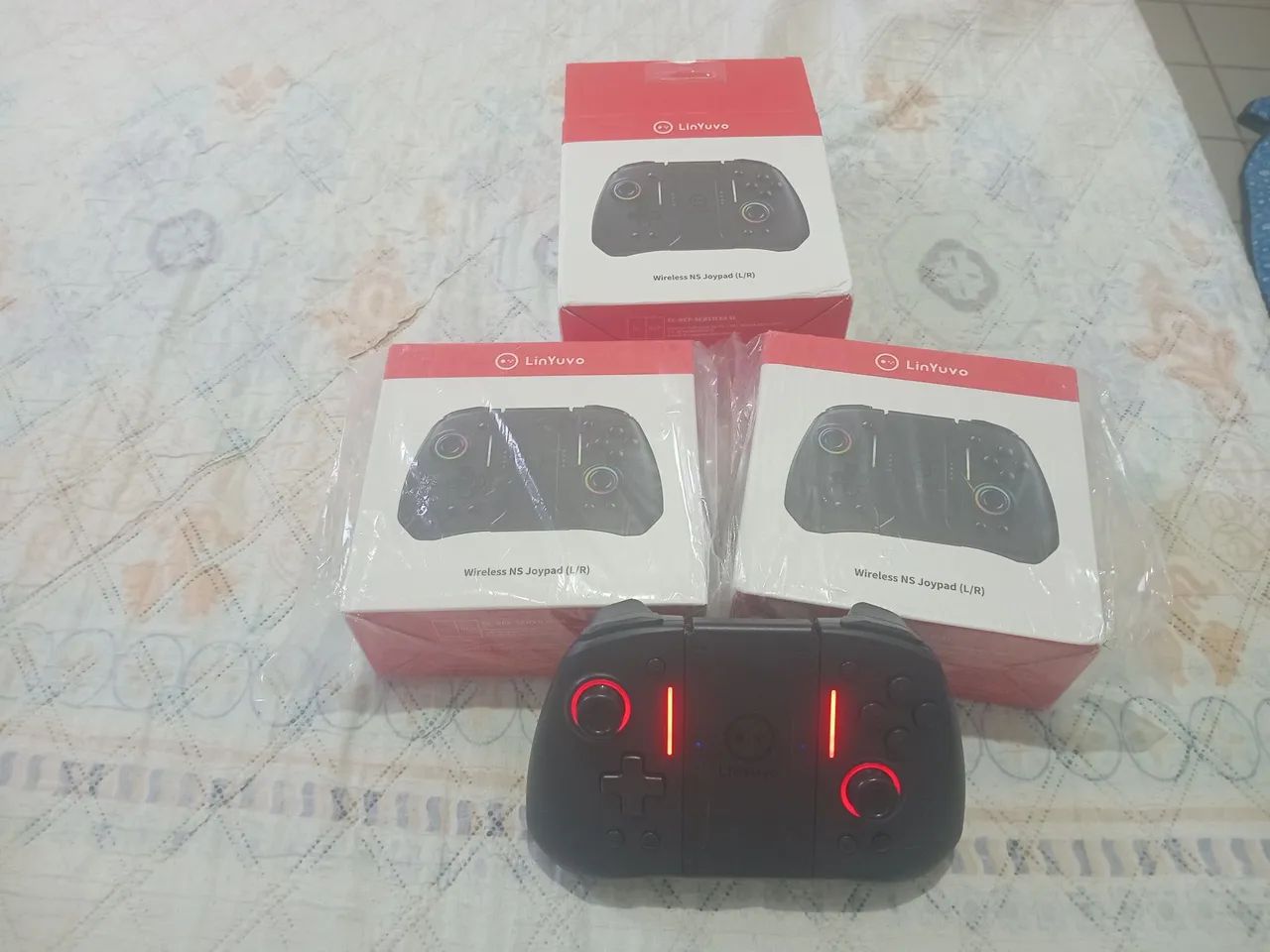 Controles joycons nintendo switch NOVOS