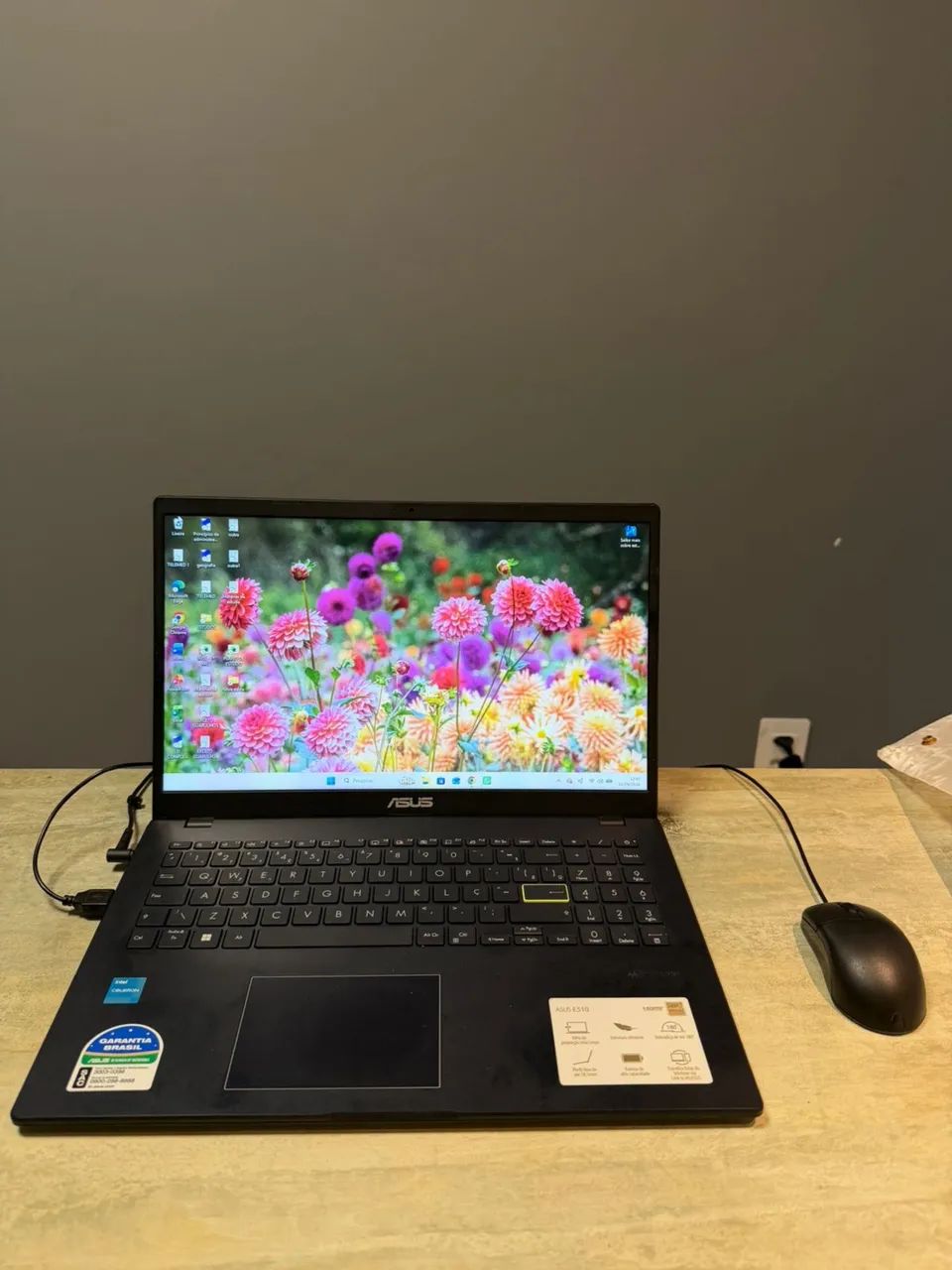 Notebook ASUS VIVOBOOK GO 15, INTEL CELERON, 4 GB, 128 GB SSD W11