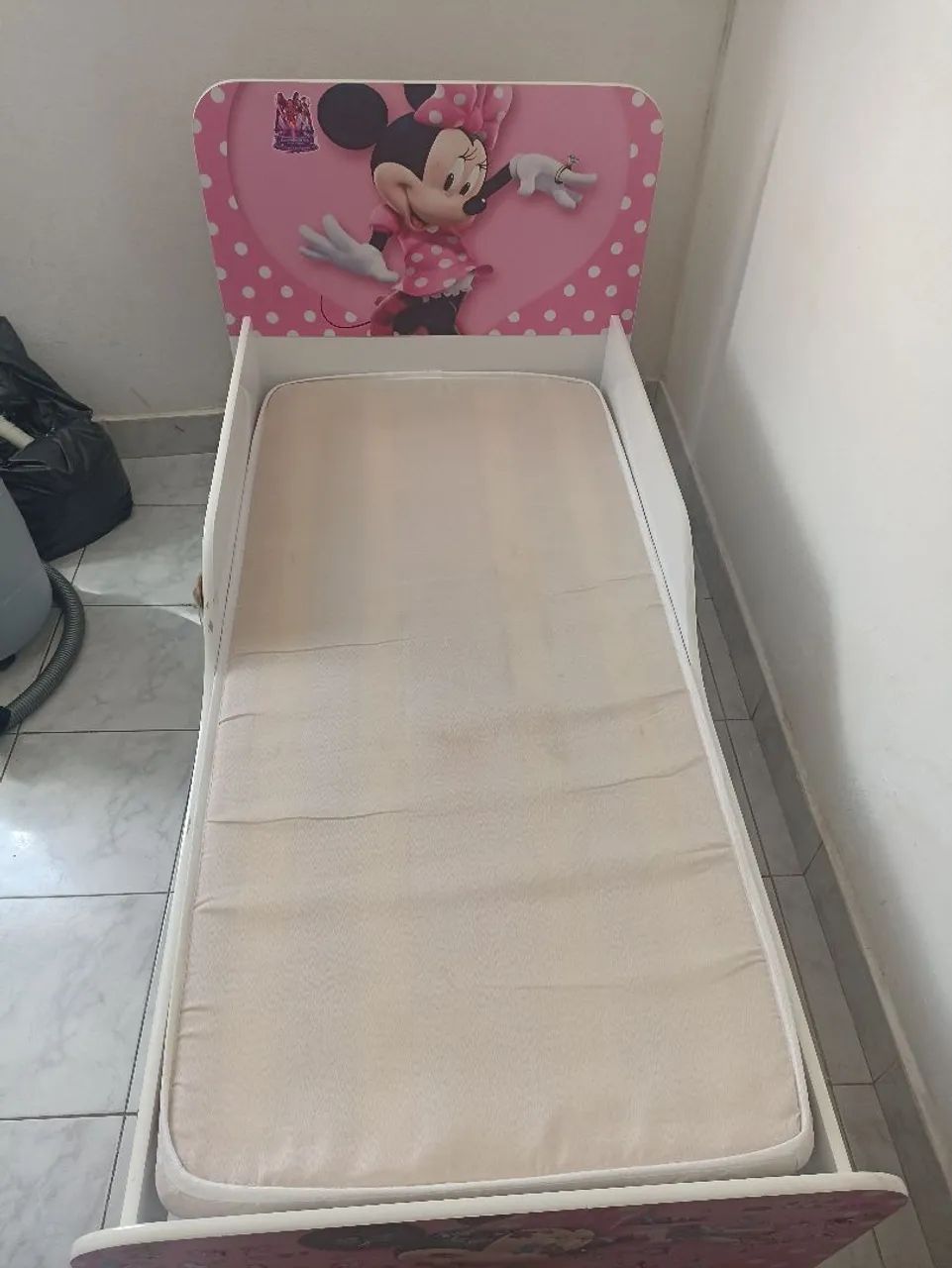 Mini cama solteiro da Minnie com colchão  - Foto 2