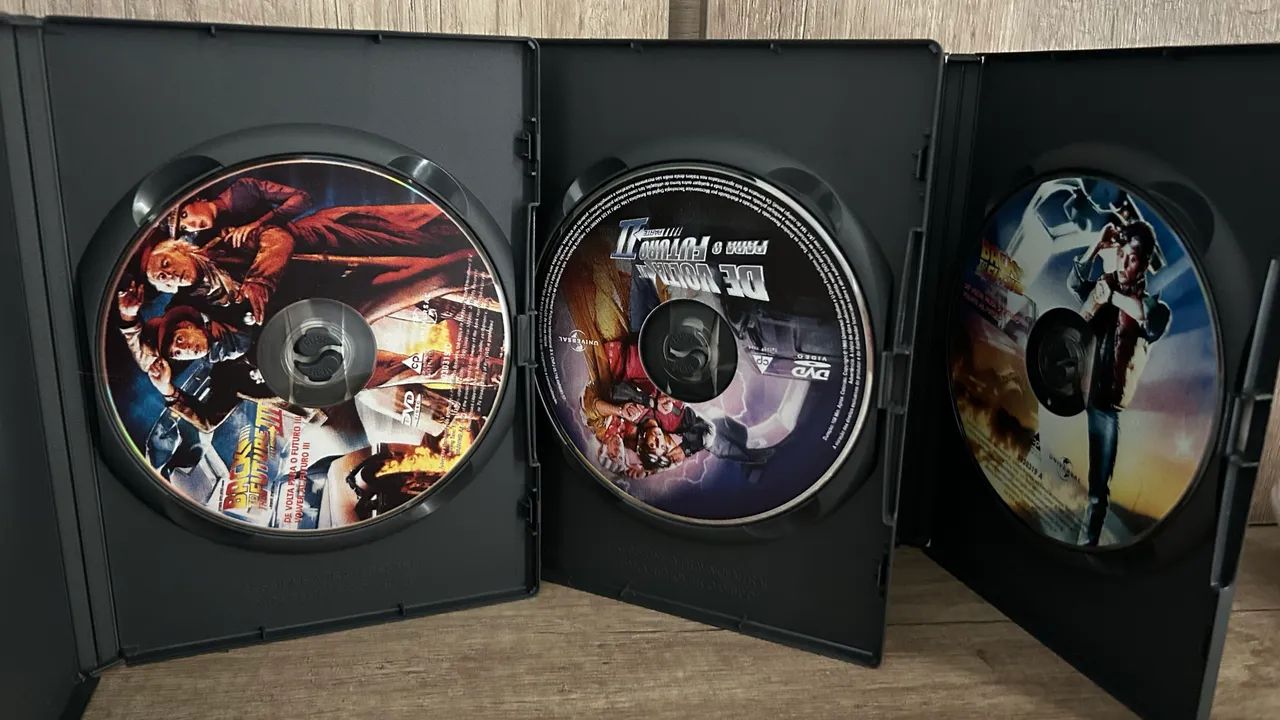 Box dvd de volta para o futuro - Foto 3