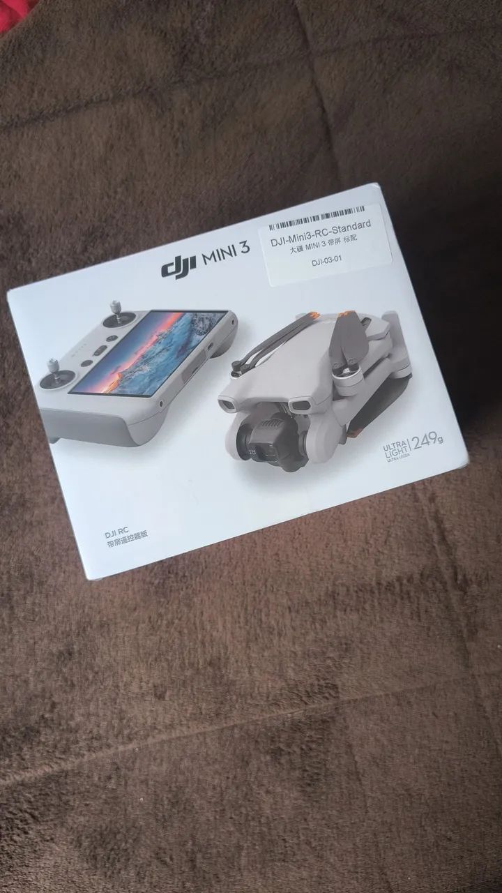 DJI MINI 3 - CONTROLE COM TELA | NOVO E LACRADO NA CAIXA  - Foto 2