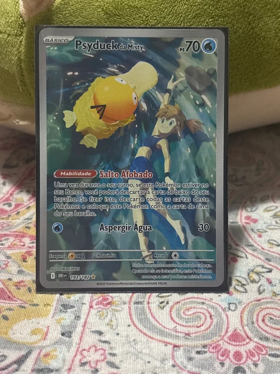 Carta Pokémon - Psyduck da Misty (193/182)