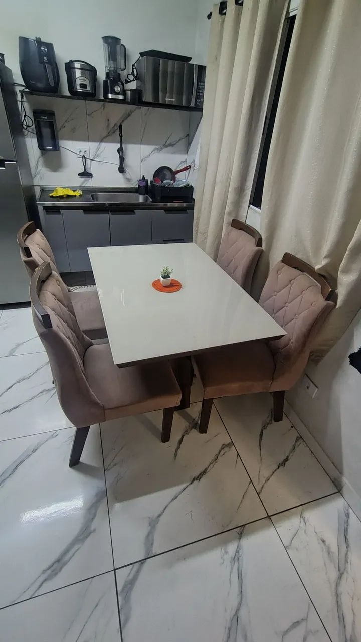 Mesa com 4 cadeiras - Foto 2