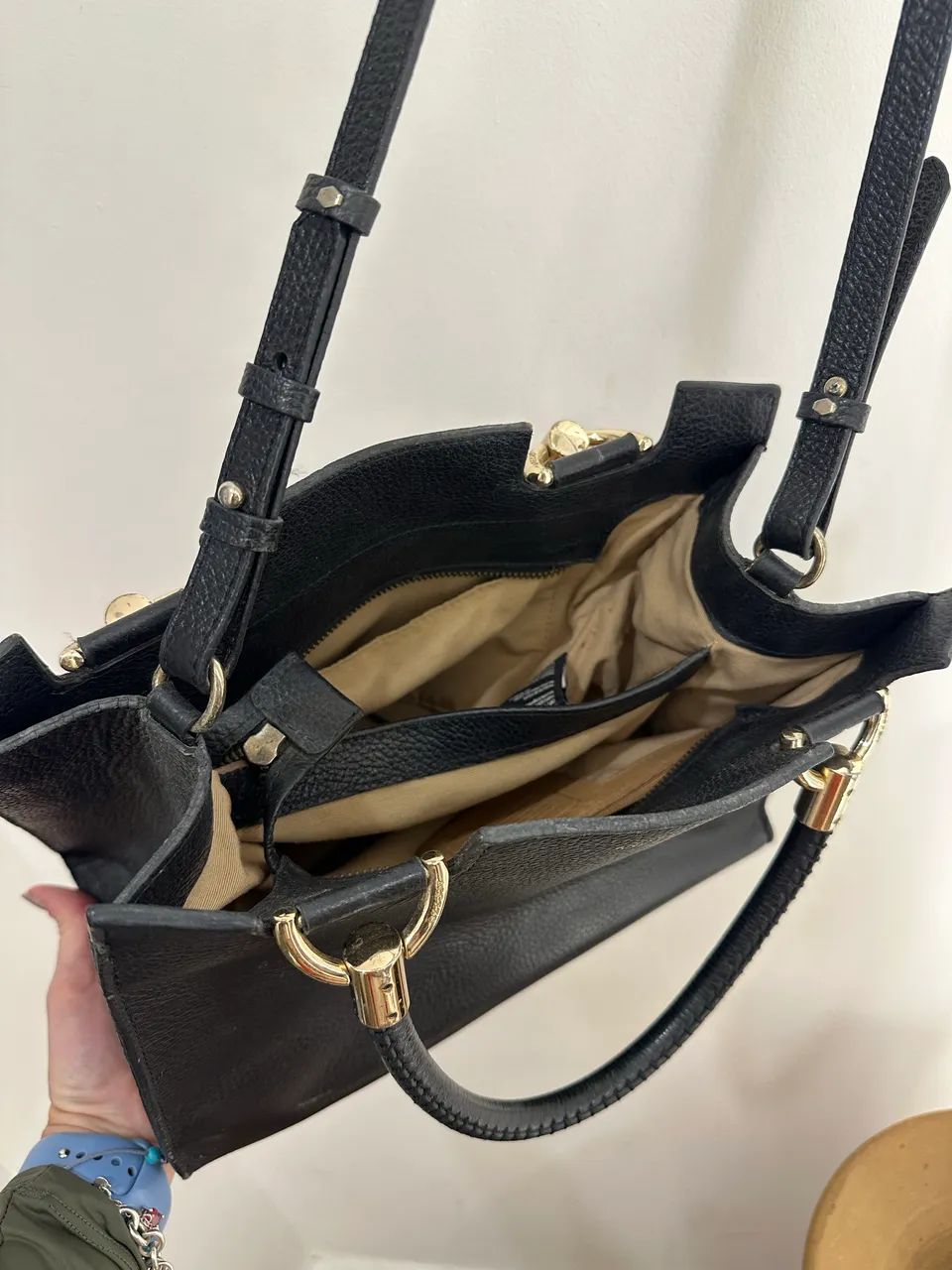 Bolsa Arezzo  abraccio  oncinha  - Foto 4