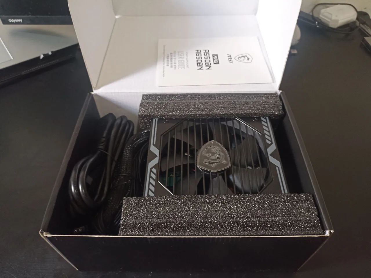 Fonte 650w 80 Plus Bronze Msi Mag A650bn, Atx, Black - Foto 4