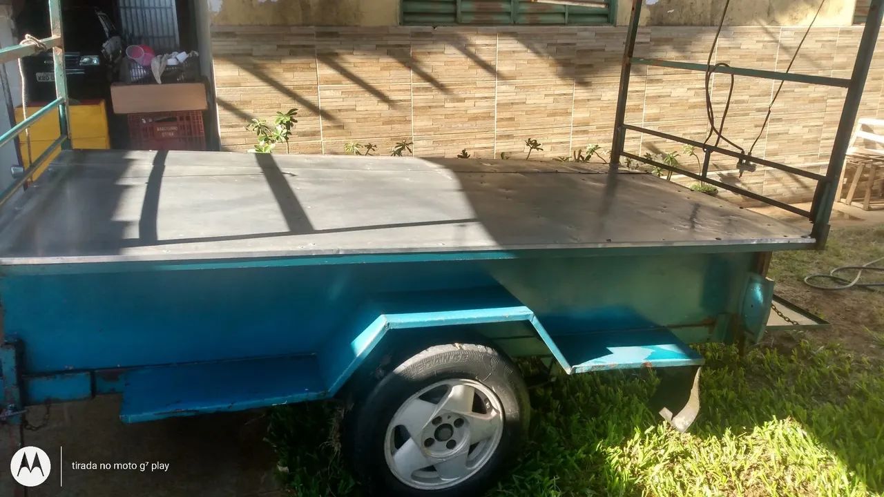 Careta que se transforma em banca de feira  - Foto 2