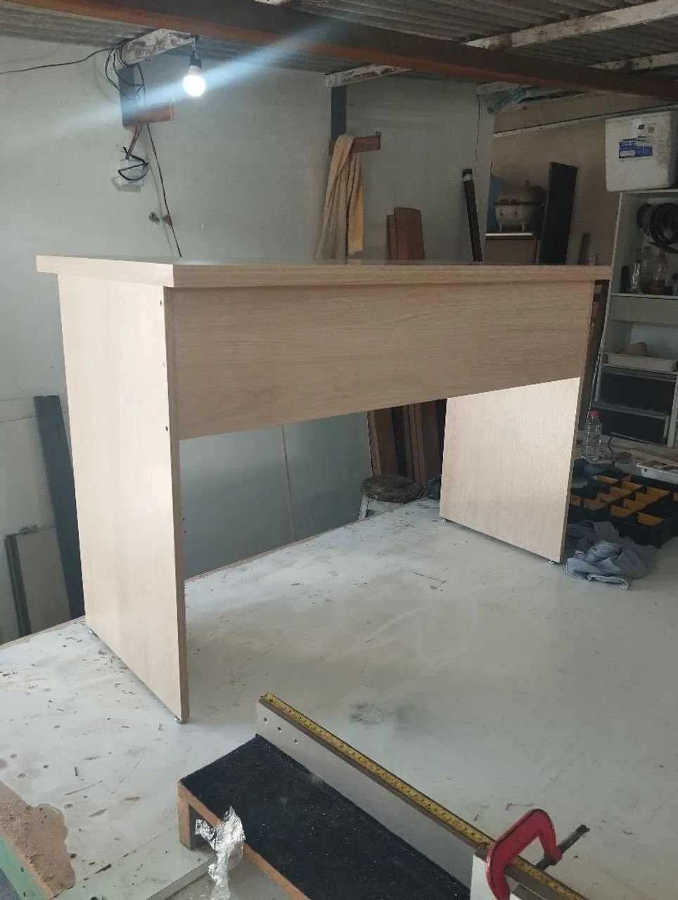 PROMOÇÃO IMPERDÍVEL- MESA EM MDF CLARA - Foto 5
