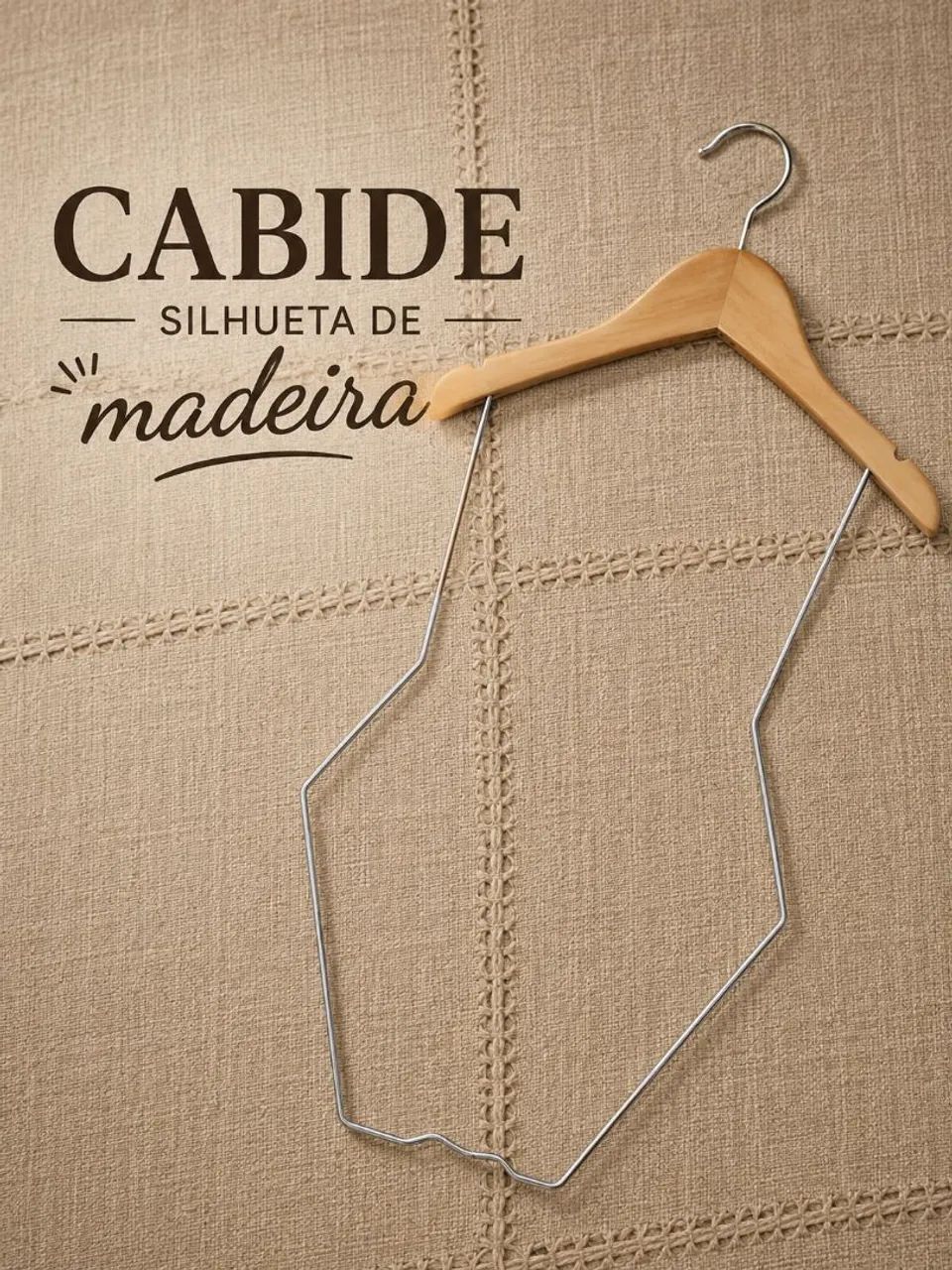 Cabides  (plastico/ acrílico/ madeira) - Foto 5