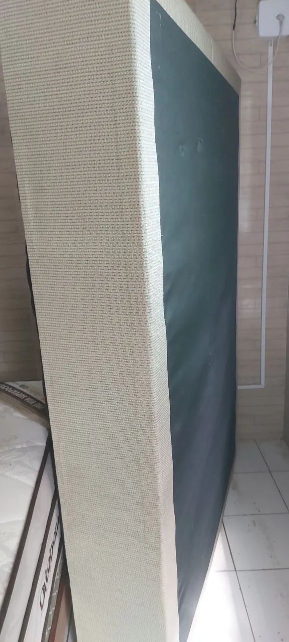 Cama box casal e colchão Ortobom - Foto 3