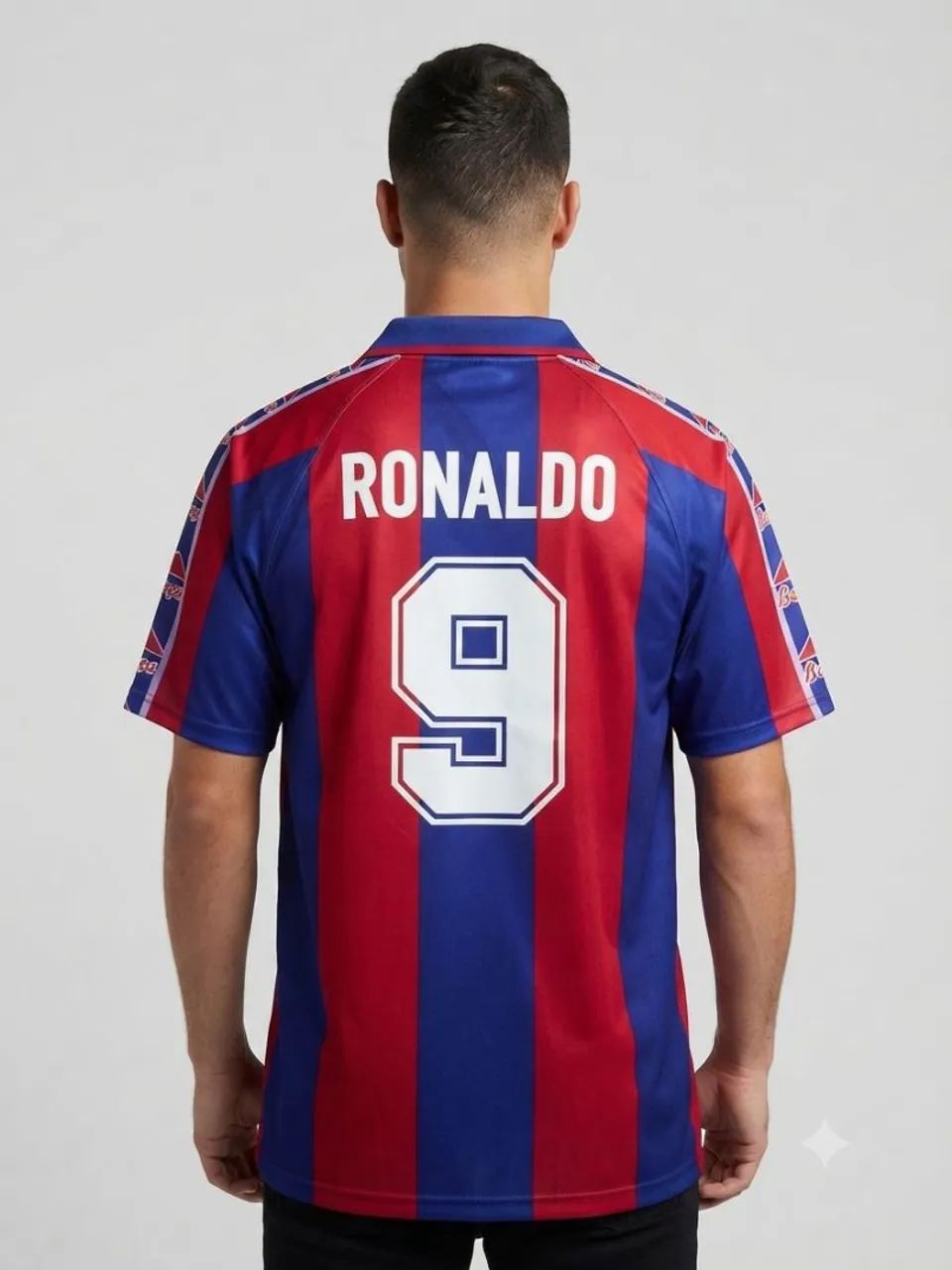 Camisa Retro Barcelona Ronaldo 1996/1998 - Foto 2