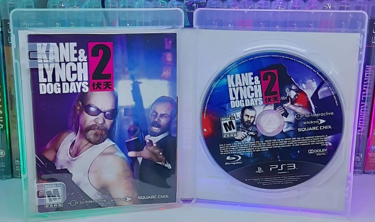 2 jogos - Kane and Lynch 2 e Prince of persia - Jogos de Vídeo