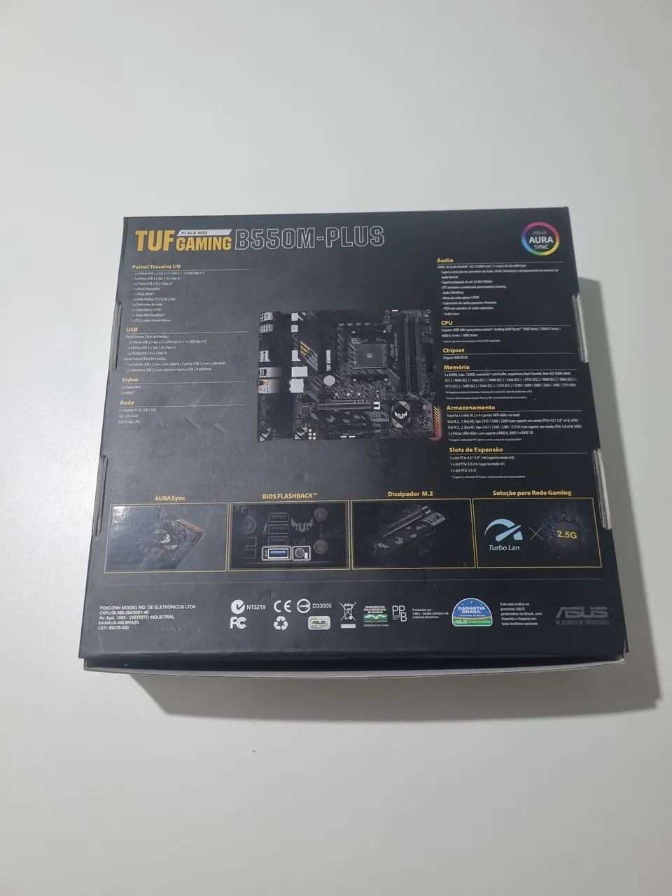 Asus Tuf Gaming B550M-Plus - Foto 4