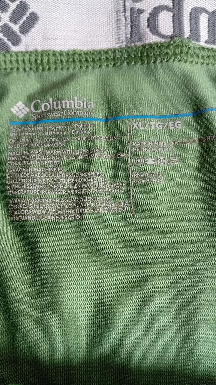 Cueca boxer verde marca columbia tam EG - Foto 4