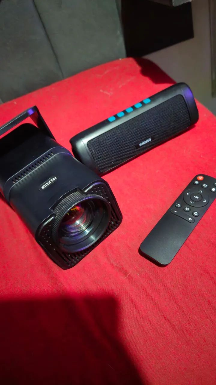 Projetor + caixa de som Bluetooth  - Foto 2