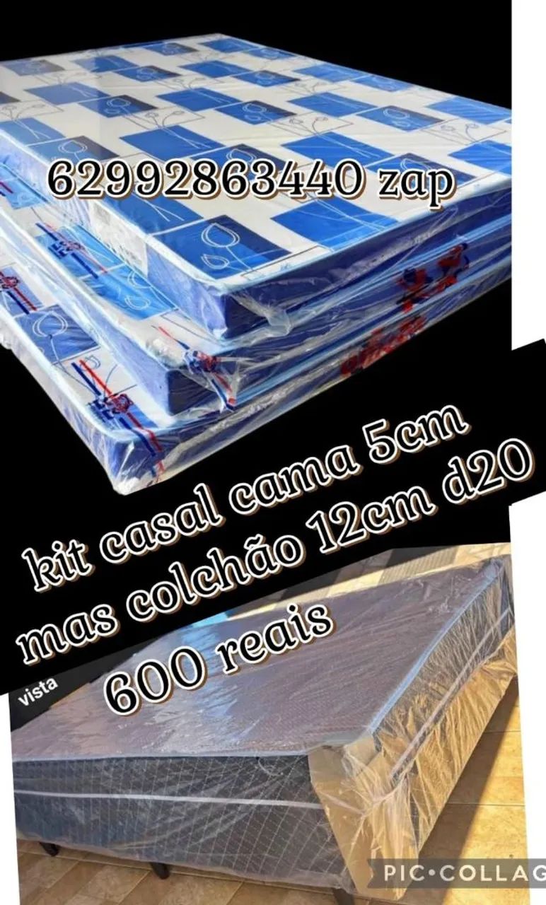 Camas box base e colchões  - Foto 3