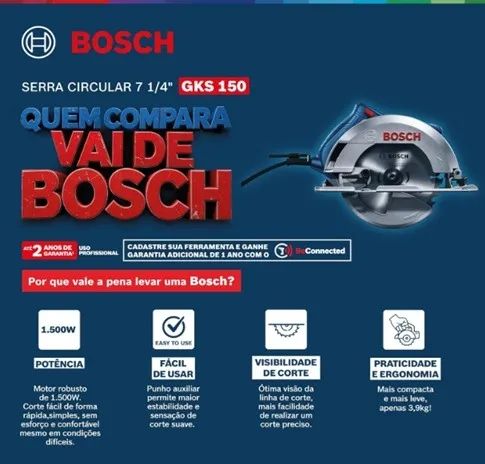 Bosch Serra Circular GKS 110V - Foto 2