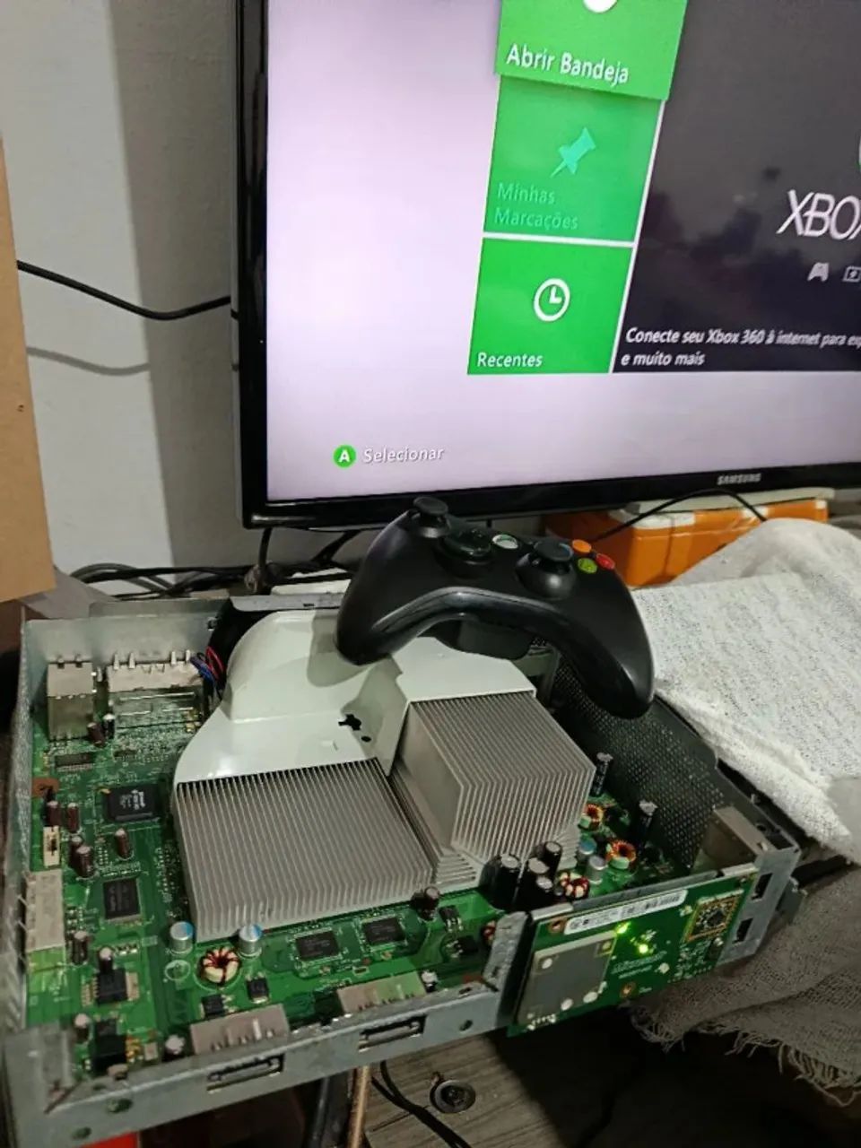 Xbox 360 sem driver, funcionando