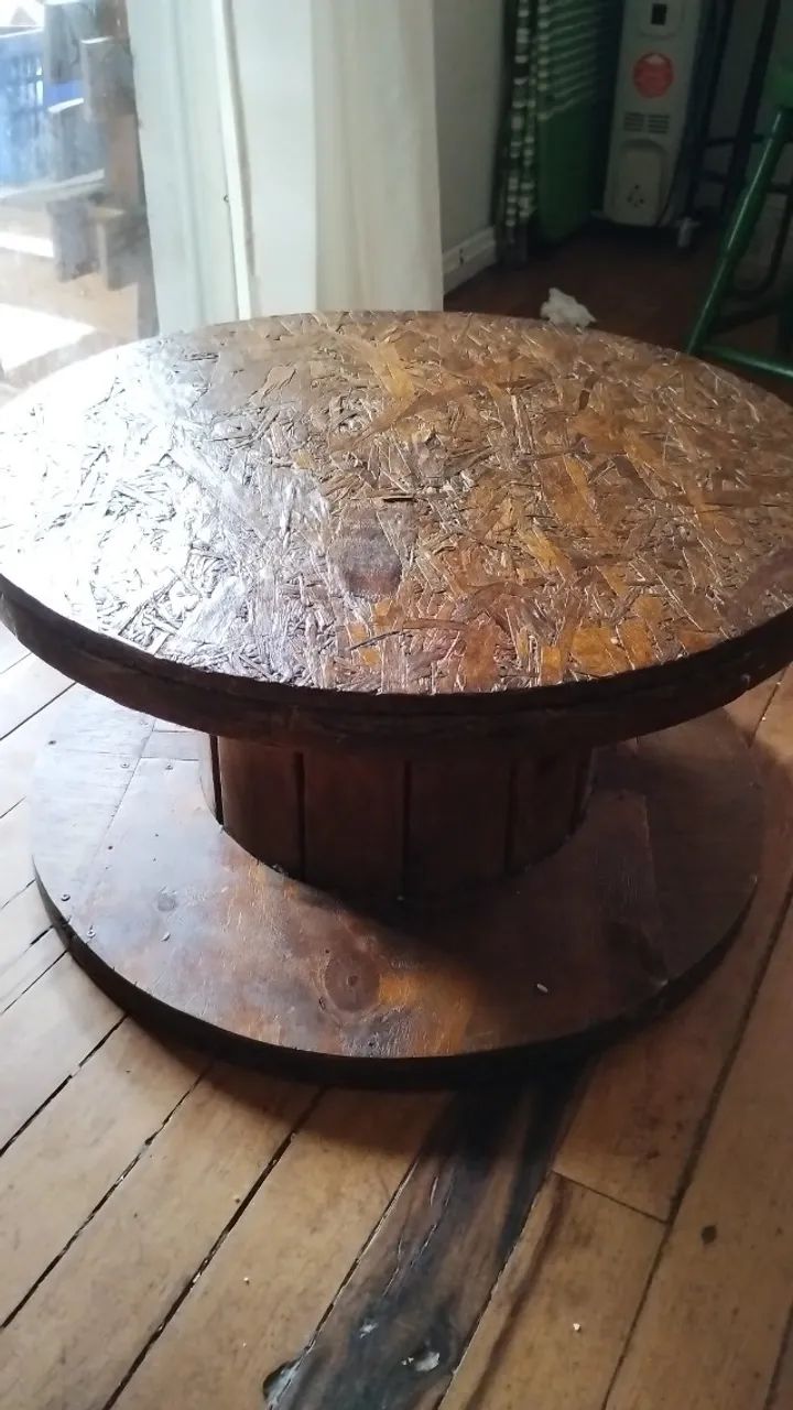 Mesa centro rústica 