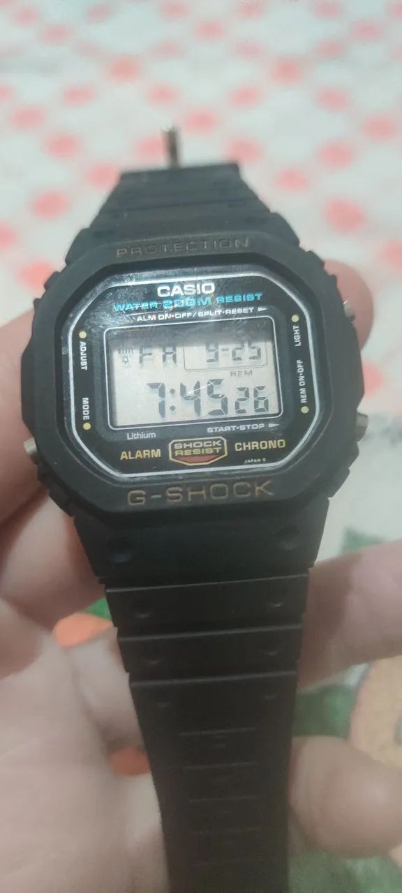 G shock original funcionando normalmente raridade maior 