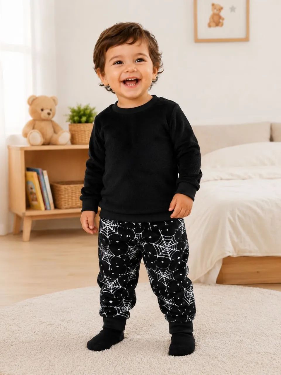 ?PIJAMA INFANTIL FLEECE QUENTINHO INVERNO?  - Foto 6