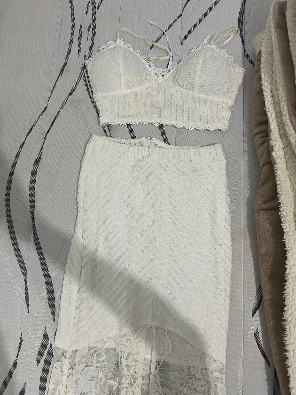 Conjunto Branco - P