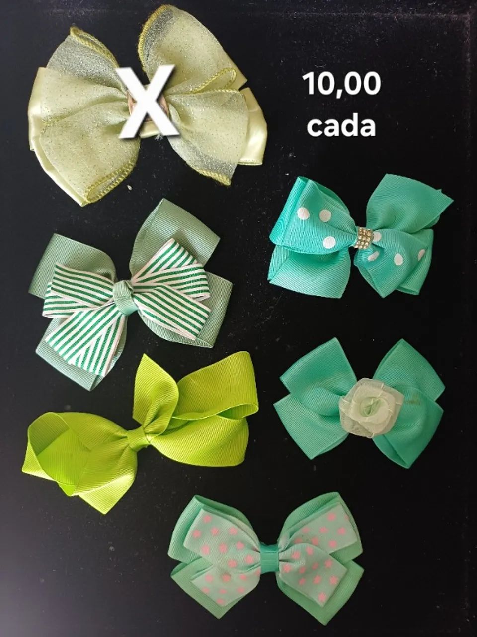 Laços de cabelo infantis - Foto 3