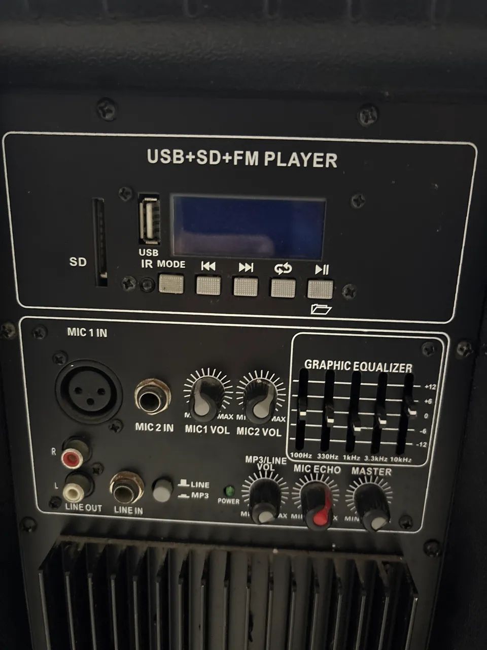 caixa de som acústica ativa WLS S15 Active de 15 polegadas. - Foto 3