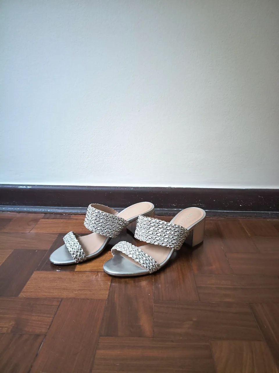 Tamanco Arezzo prata 35 - Foto 2