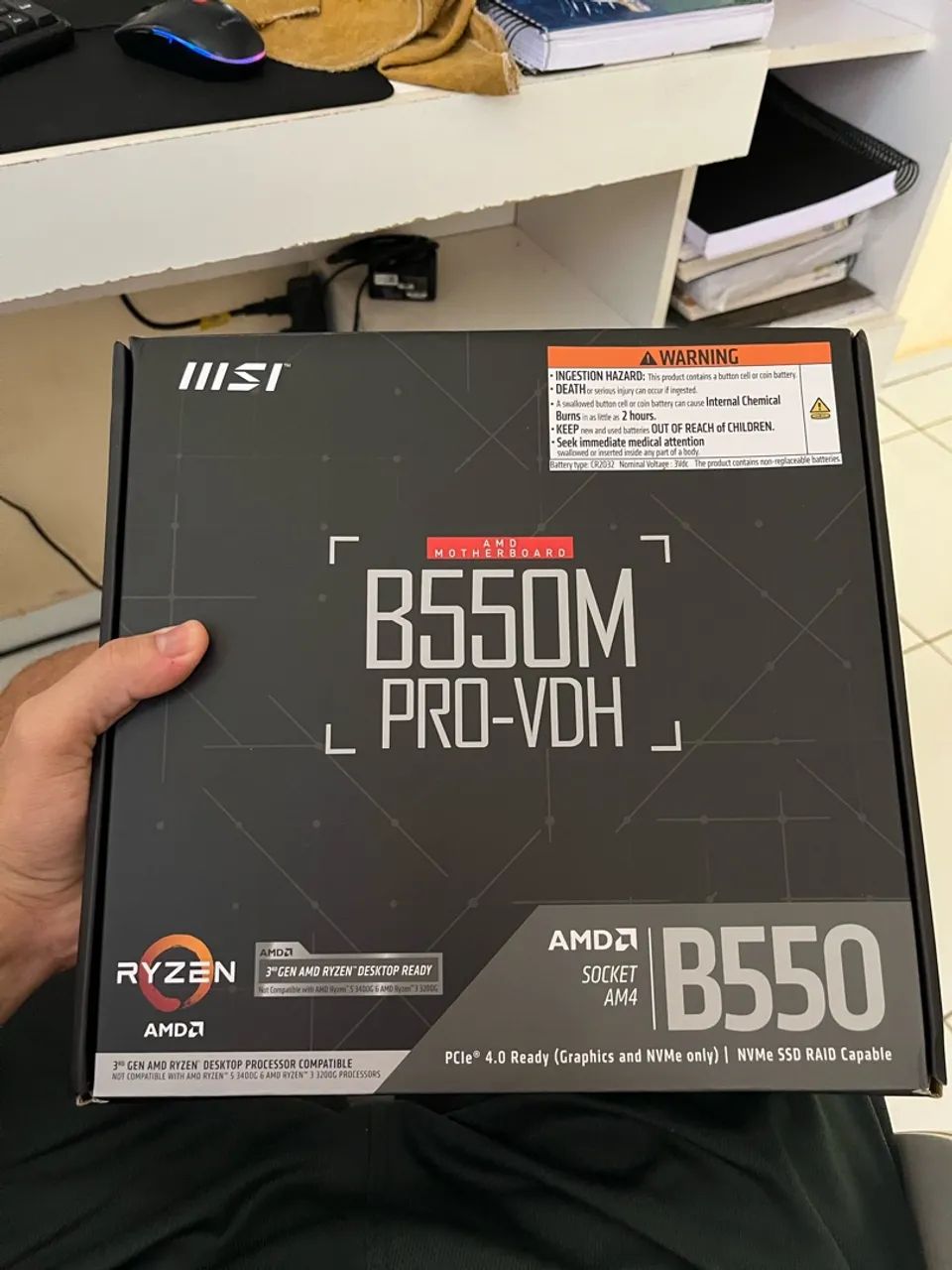 Placa mãe msi b550 - Foto 2
