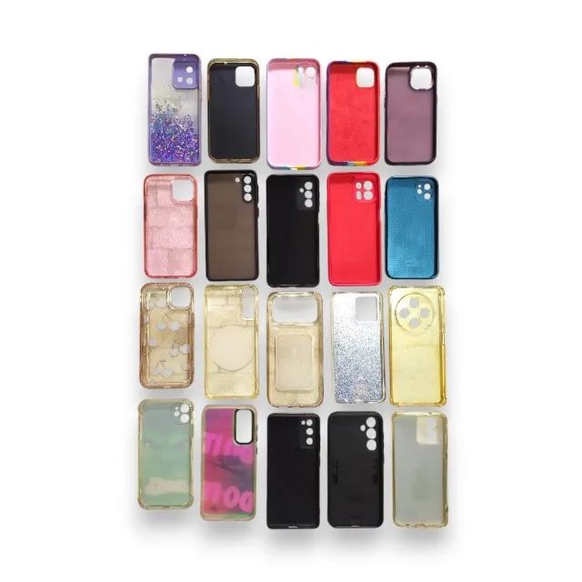 Capa Celular Smartphone Modelos Variados Usado - 20 peças - Foto 2