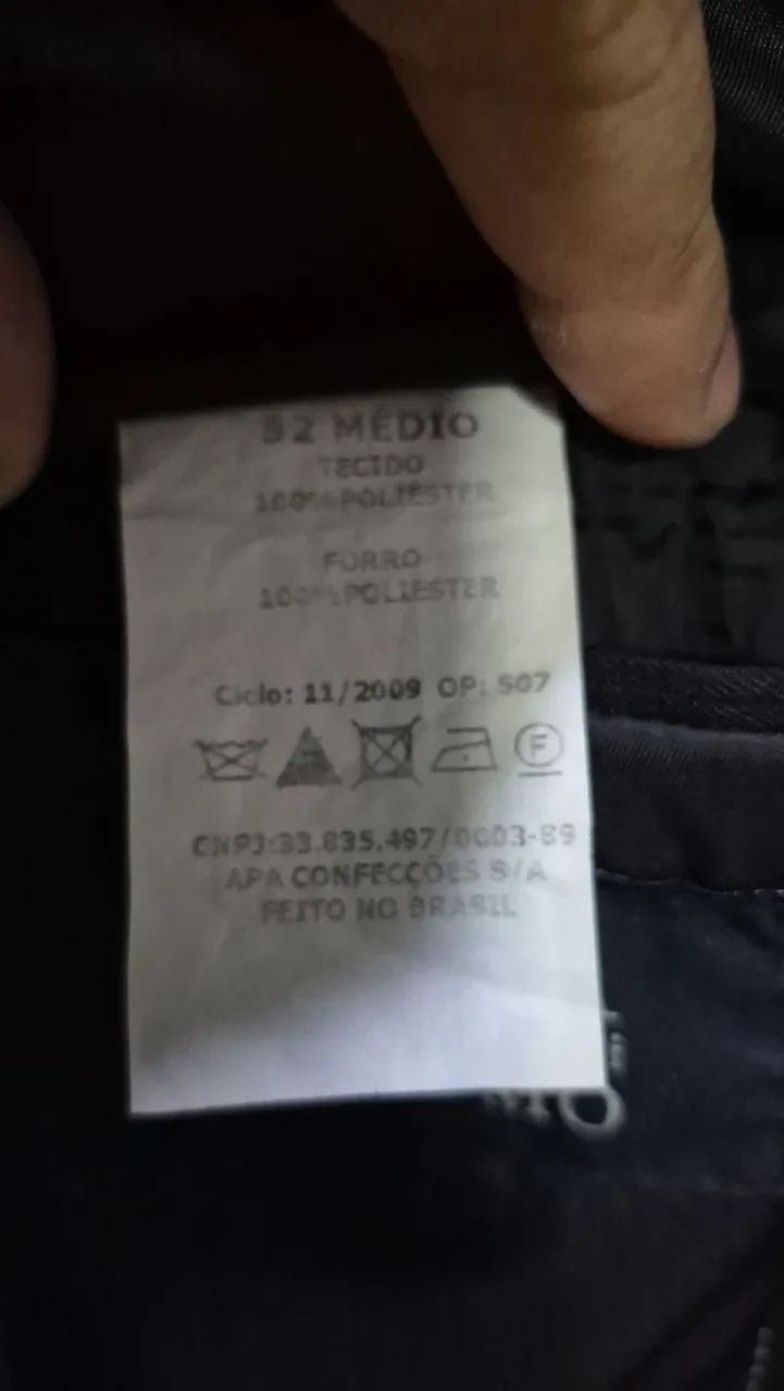 BLAZER TERNO PRETO - Foto 4