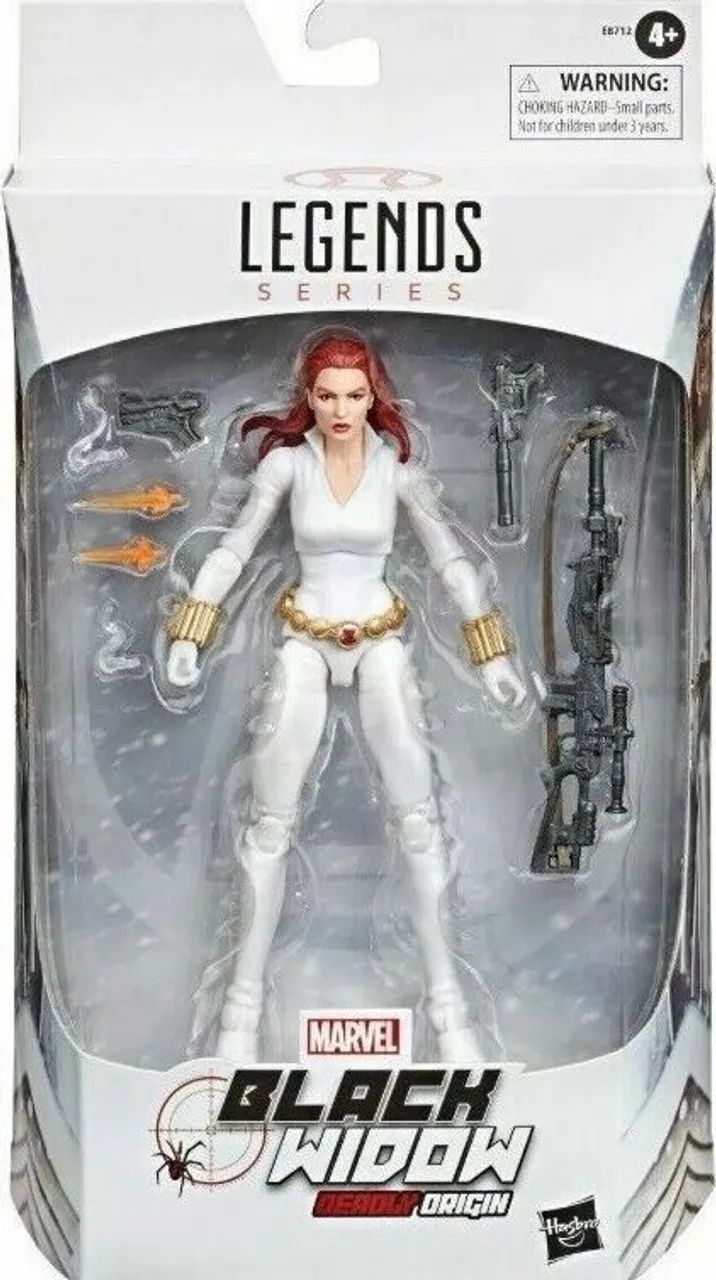 Marvel Legends Viuva Negra Deadly Origin