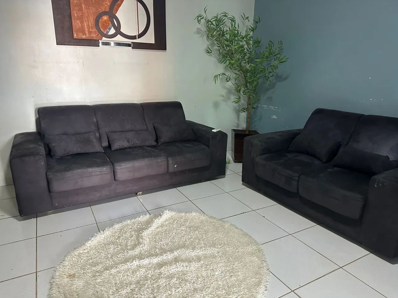 Sofá reclinável 