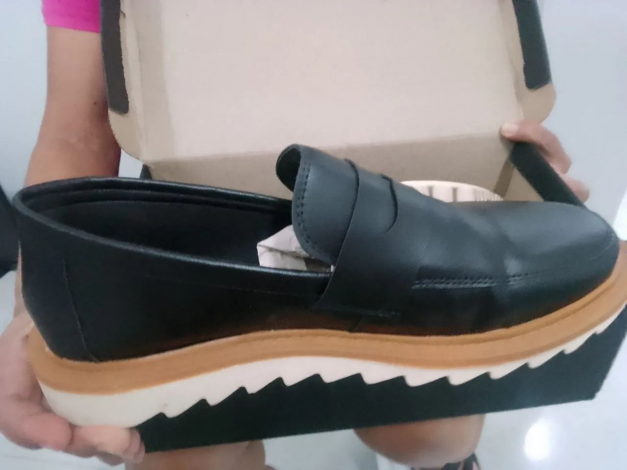 Loafer Tratorado de couro - Foto 3