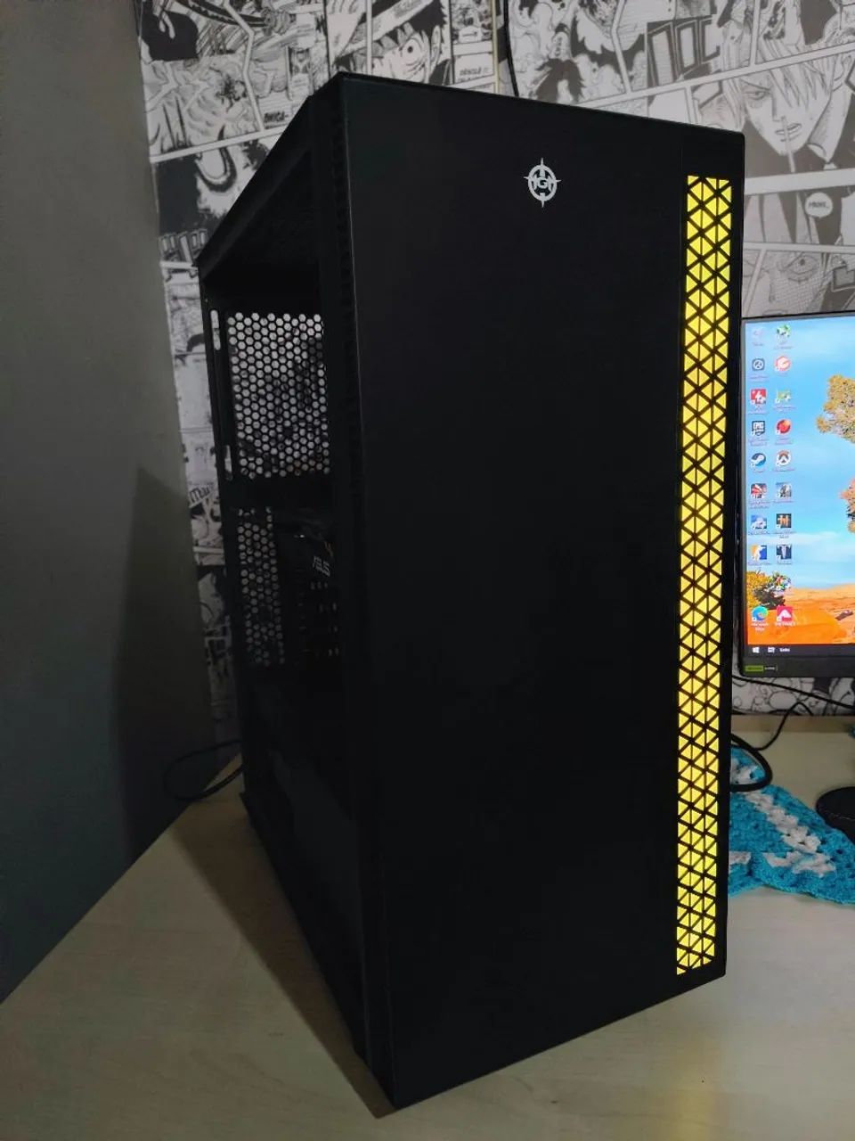 PC GAMEE PROCESSADOR 10° COM RX 580 - Foto 4