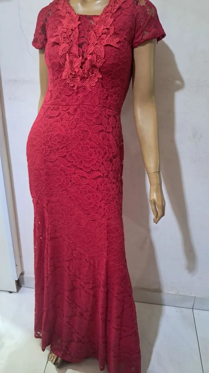 Vestido de festa longo 