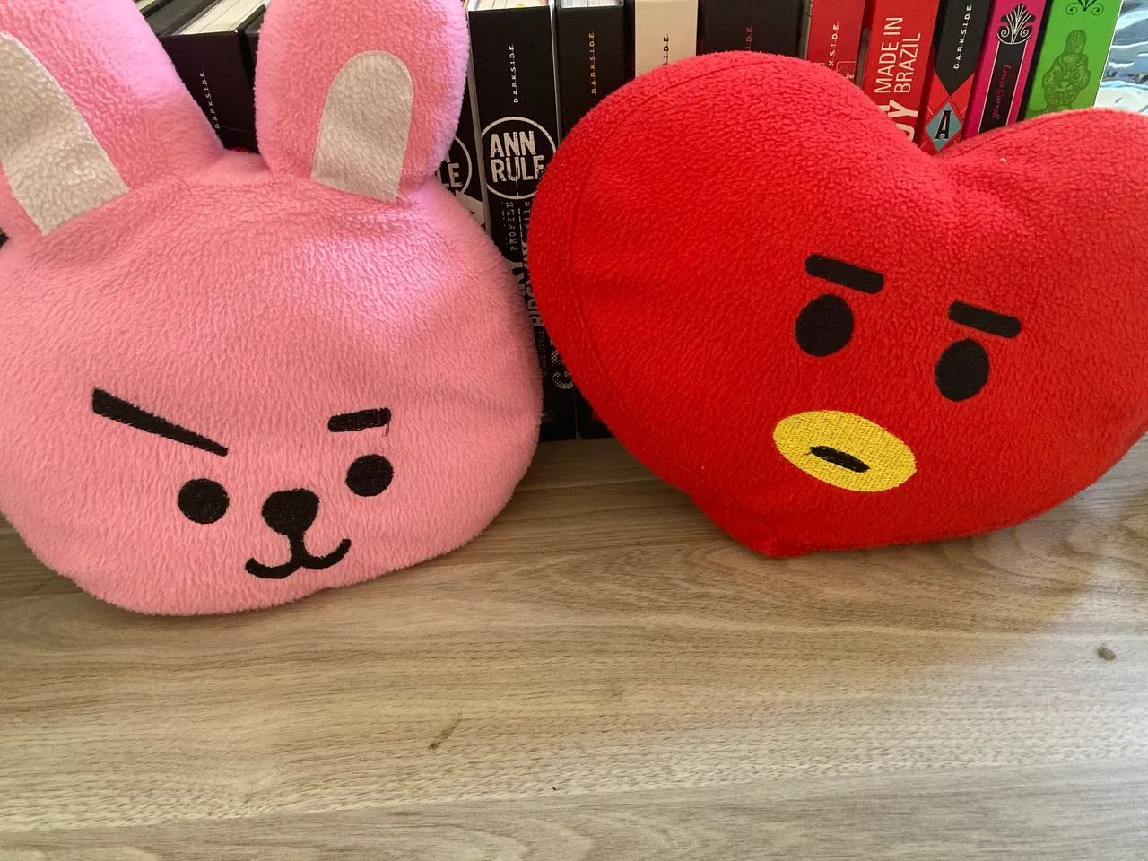 PAR DE PELÚCIAS BT21 (COOKY E TATA)